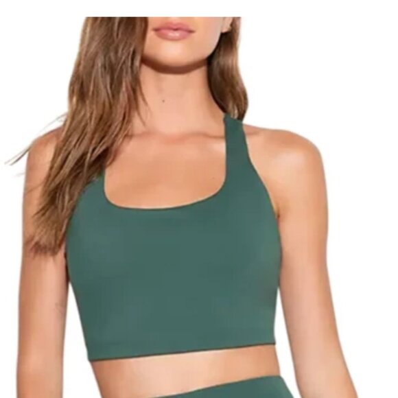 Spiritual Gangster Masters Green Frankie Sports Bra and Marley Legging Set - Picture 2 of 3